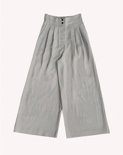 Withblack - WBMaritsa HW Wide Bukser - Summer Grey